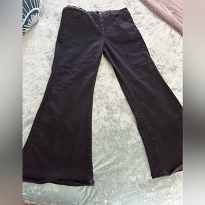 American Eagle high rise flare jeans
